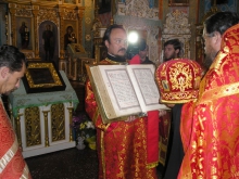 Освящение иконы св. Великомученика Георгия 6