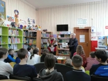 Ученикам Сучковской школы рассказали об истории Большеулуйского района и пригласили в храм 2