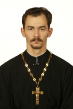 Штатный священник Казанского кафедрального собора г. Ачинска протоиерей Валерий Юрьевич Русаков