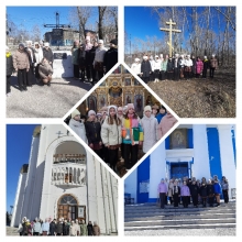 Пятиклассницы Мариинской гимназии совершили паломническую поездку по храмам Ачинска 1